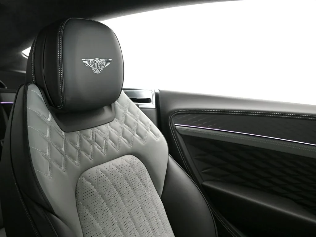 2026 Bentley Continental GT Azure interior, seats, Gravity Grey and Beluga