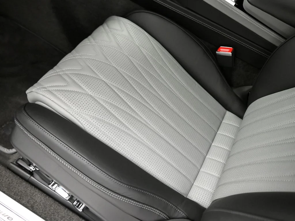 2026 Bentley Continental GT Azure interior, seats, Gravity Grey and Beluga