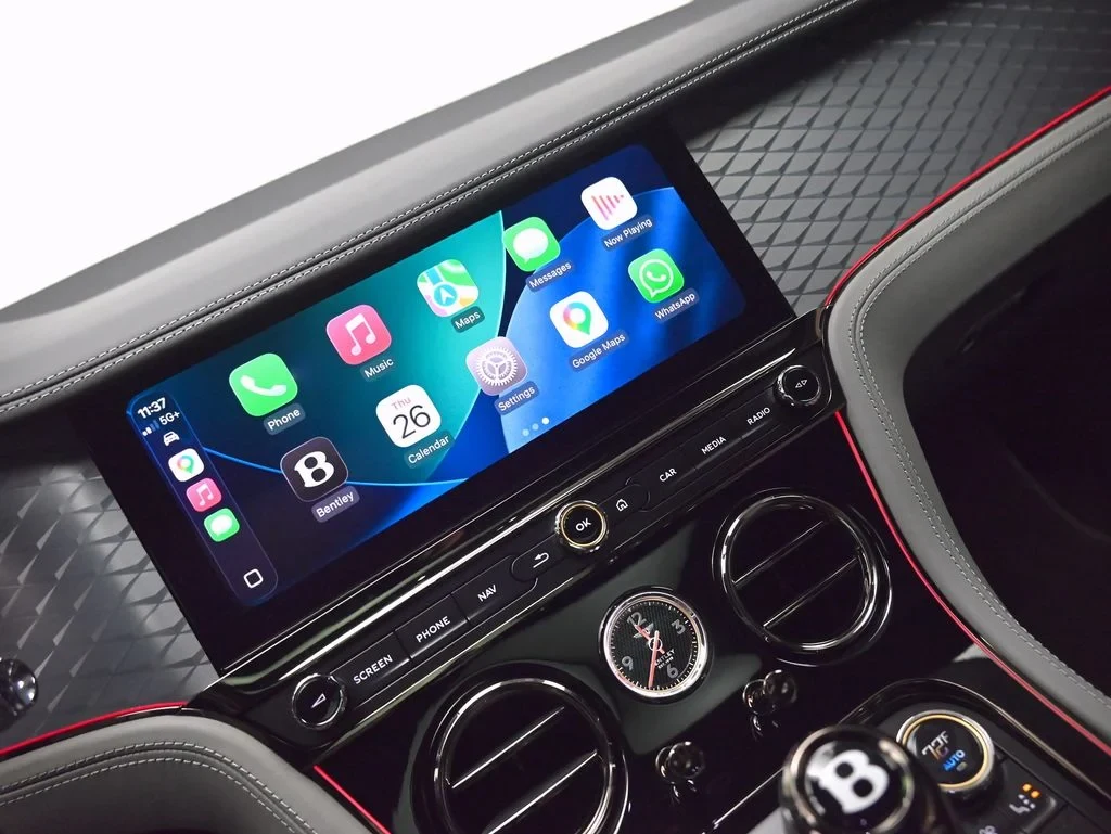 2026 Bentley Continental GT Azure interior, Gravity Grey and Beluga