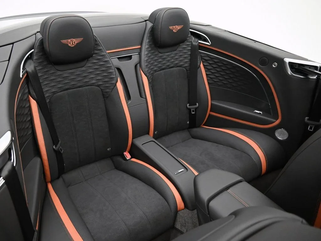 2026 Bentley Continental GTC Speed interior, seats, Saddle and Beluga