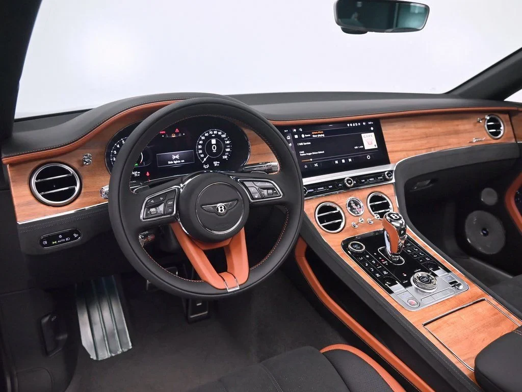 2026 Bentley Continental GTC Speed interior, dashboard, Saddle and Beluga