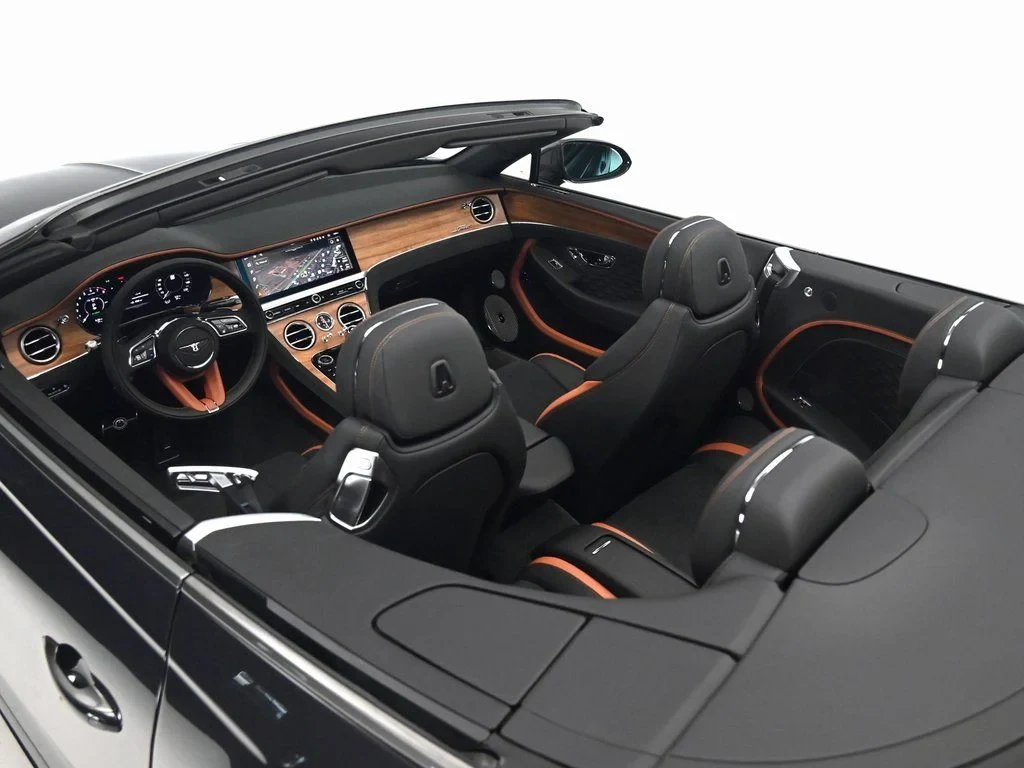 2026 Bentley Continental GTC Speed interior, Saddle and Beluga