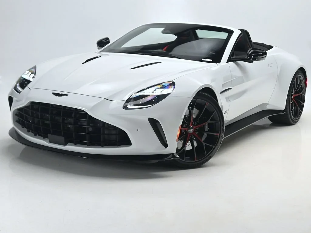 2026 Aston Martin Vantage S Roadster, Lunar White