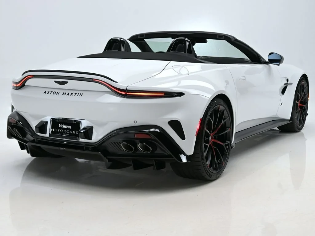 2026 Aston Martin Vantage S Roadster for sale, exterior, Lunar White