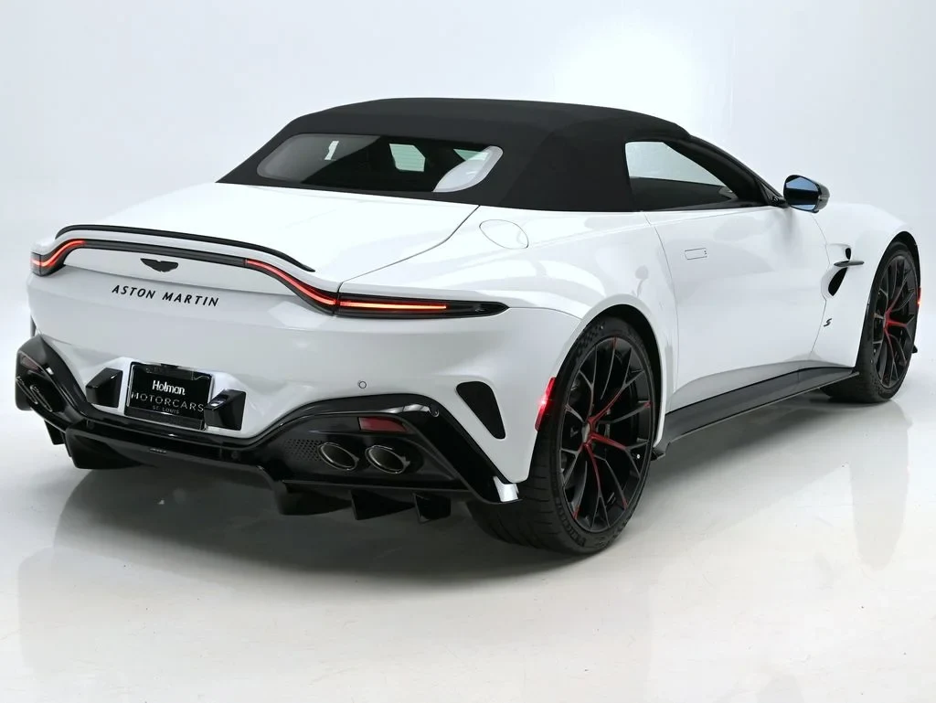 2026 Aston Martin Vantage S Roadster for sale, exterior, Lunar White