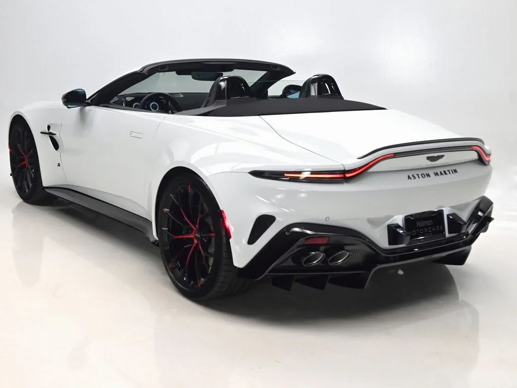 2026 Aston Martin Vantage S Roadster for sale, exterior, Lunar White