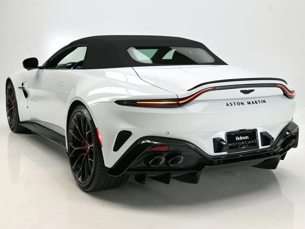 2026 Aston Martin Vantage S Roadster for sale, exterior, Lunar White
