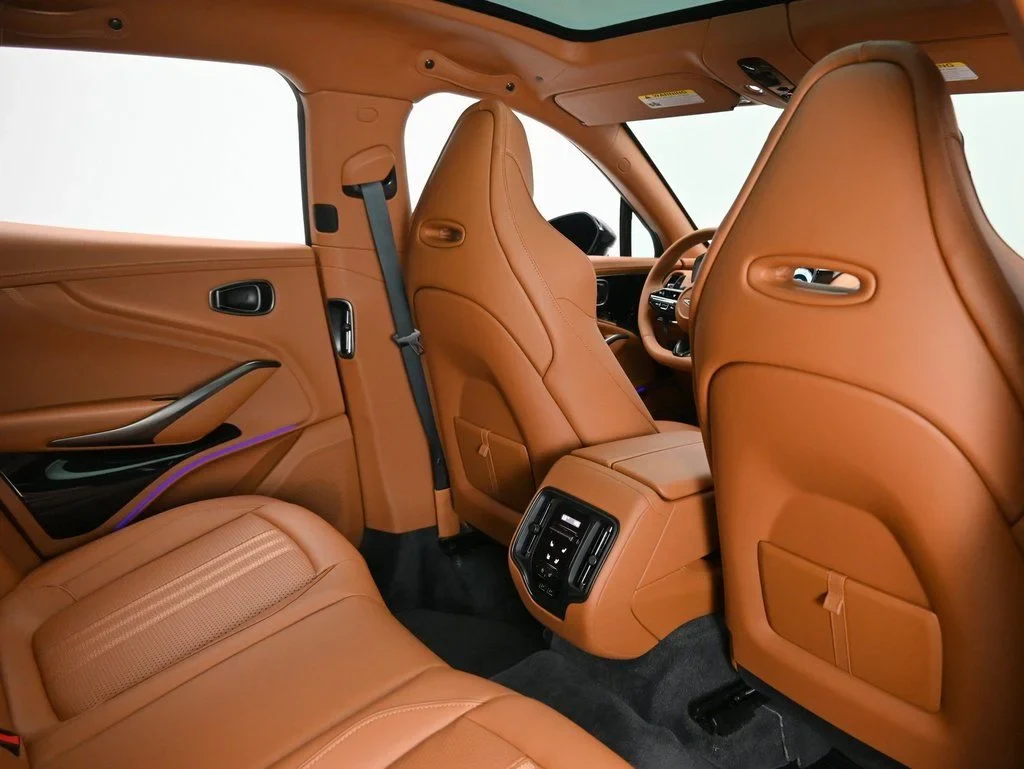 2026 Aston Martin DBX 707 interior, seats, Centenary Saddle Tan