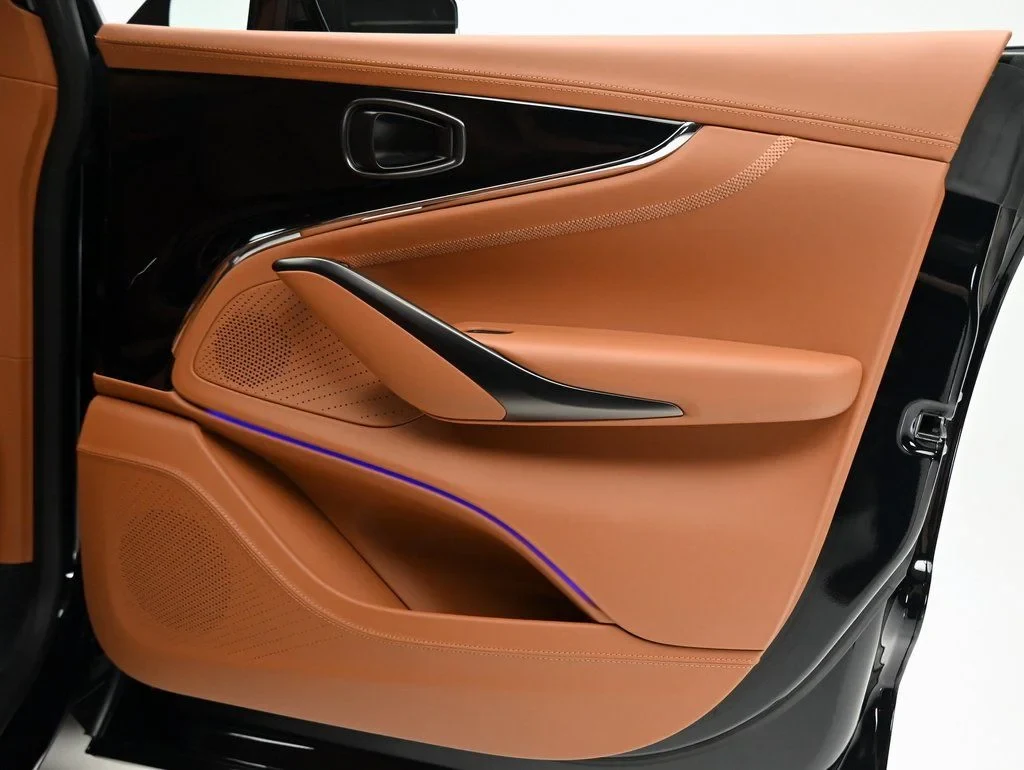 2026 Aston Martin DBX 707 interior, door panel, Centenary Saddle Tan