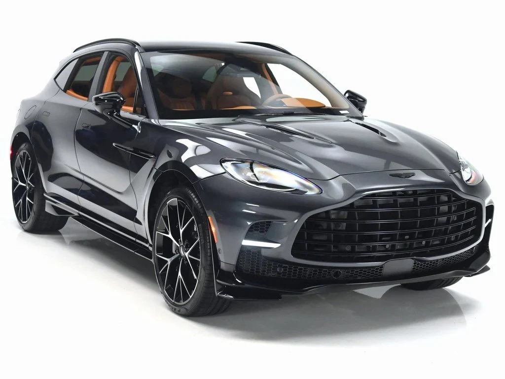 2026 Aston Martin DBX 707 for sale, front three-quarter view, Xenon Grey