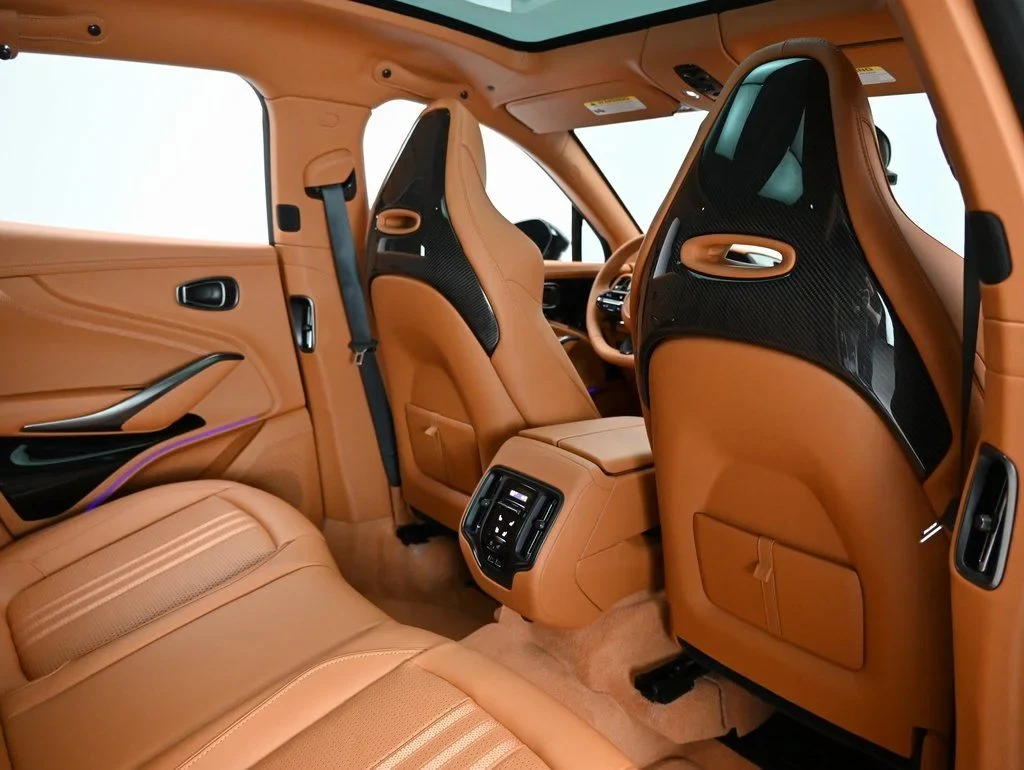 2026 Aston Martin DBX 707 interior, seats, Oxford Tan