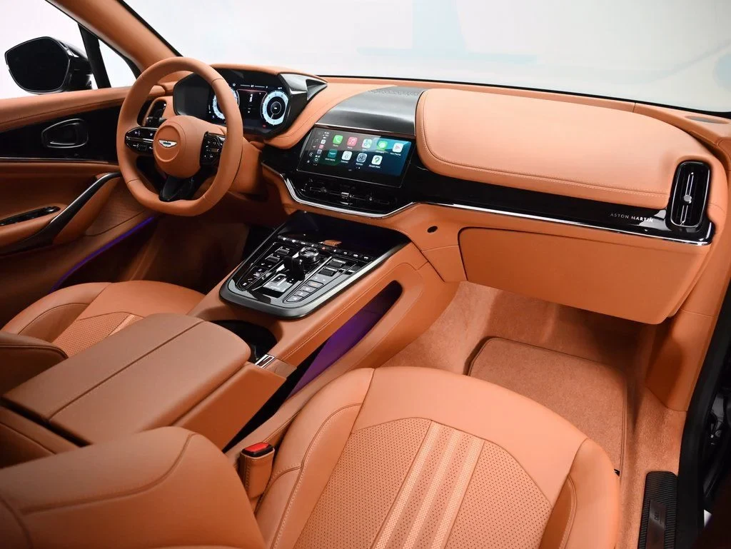 2026 Aston Martin DBX 707 interior, Oxford Tan