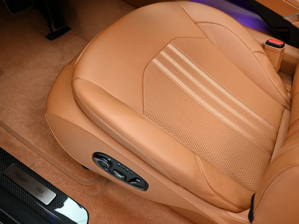 2026 Aston Martin DBX 707 interior, seats, Oxford Tan