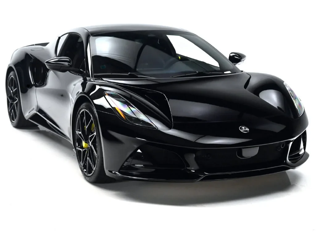 2027 Lotus Emira V6 SE for sale, exterior, Cosmos Black