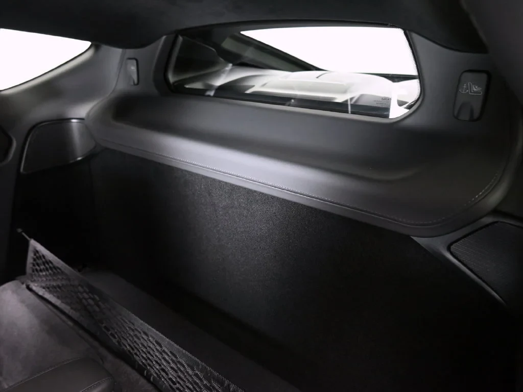 2027 Lotus Emira Turbo SE interior, door panel, Ice Grey and Black