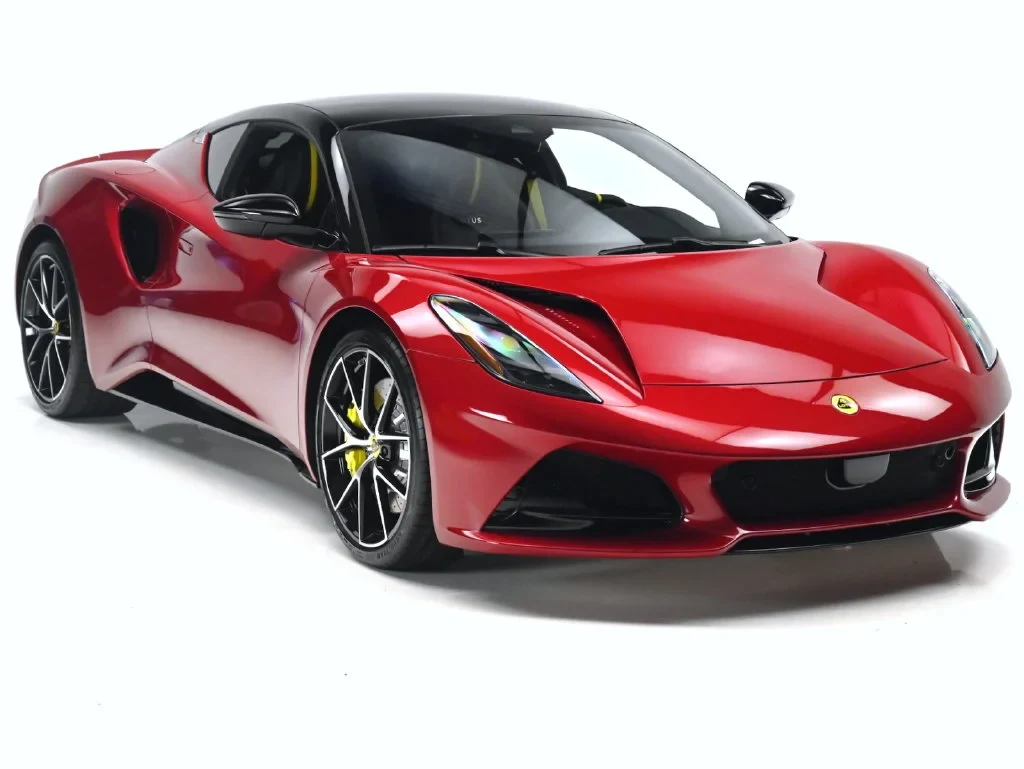 2027 Lotus Emira Turbo SE for sale, exterior, Magma Red