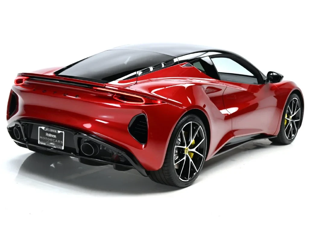2027 Lotus Emira Turbo SE for sale, exterior, Magma Red