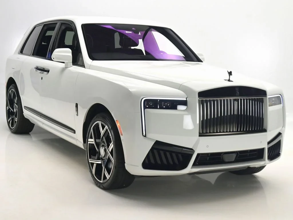 2027 Rolls-Royce Cullinan Black Badge for sale, exterior, English White
