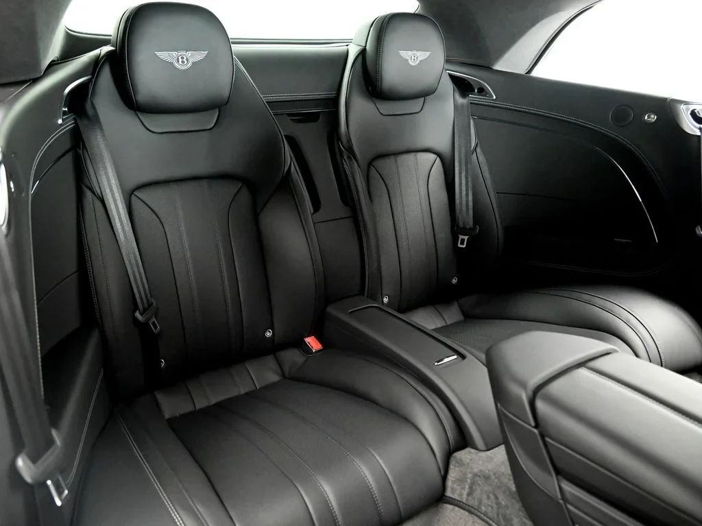 2026 Bentley Continental GTC interior, seats, Beluga and Gravity Grey.
