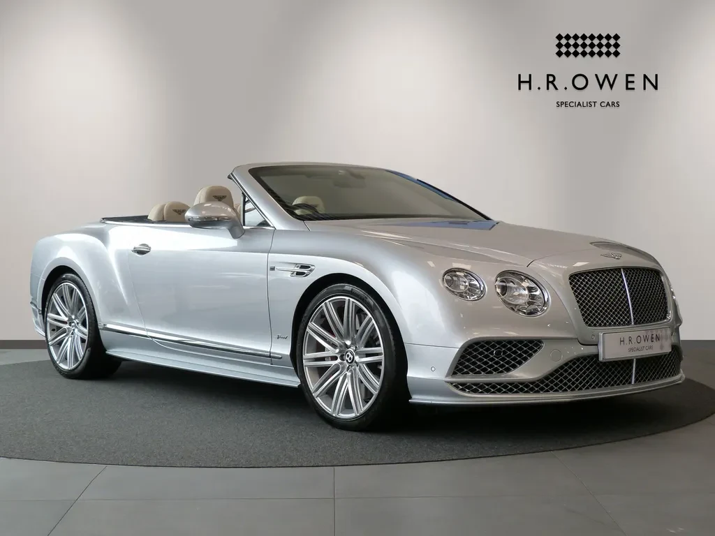 Bentley Continental GTC, full-car front three-quarter view.