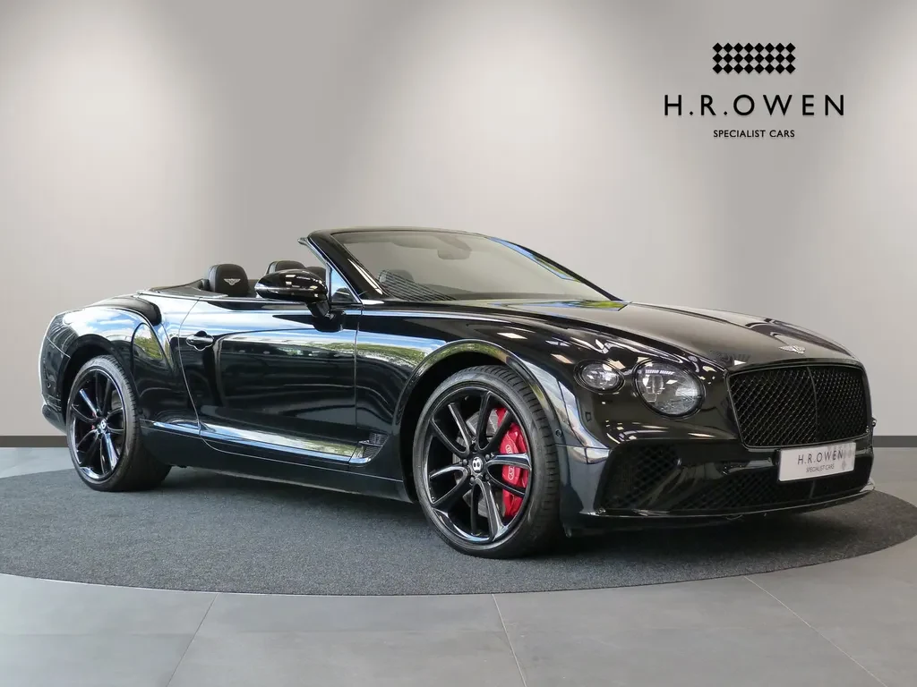 Bentley Continental GTC, full-car front three-quarter view.