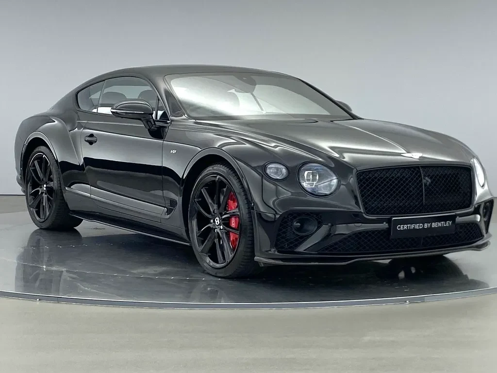 Bentley Continental GT, full-car front three-quarter view.