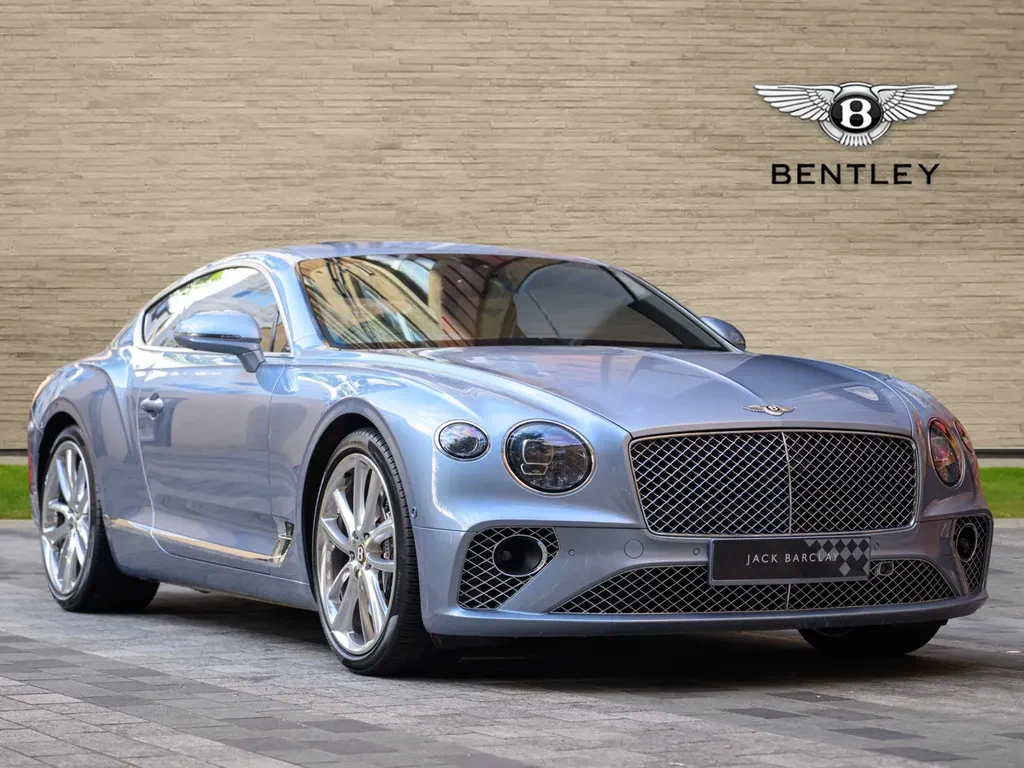 Bentley Continental GT, full-car front three-quarter view.