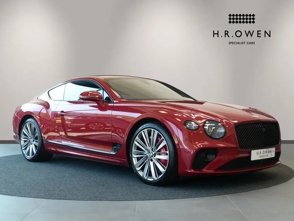 Bentley Continental GT, full-car front three-quarter view.