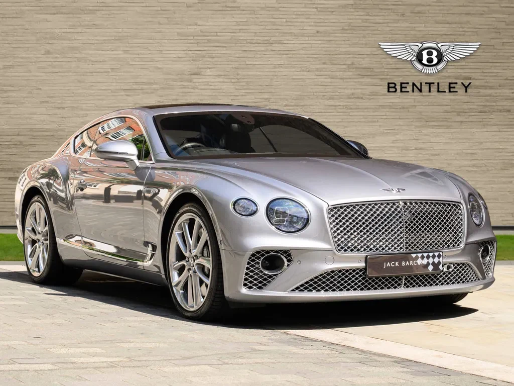Bentley Continental GT, full-car front three-quarter view.