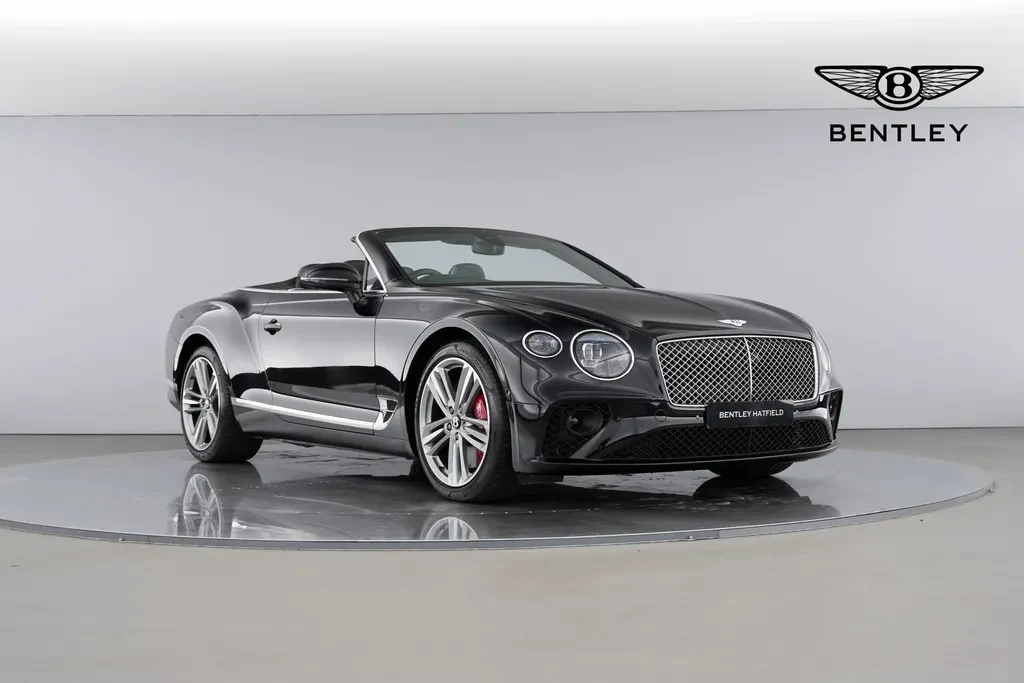Bentley Continental GTC, full-car front three-quarter view.