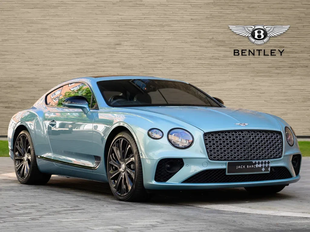 Bentley Continental GT, full-car front three-quarter view.