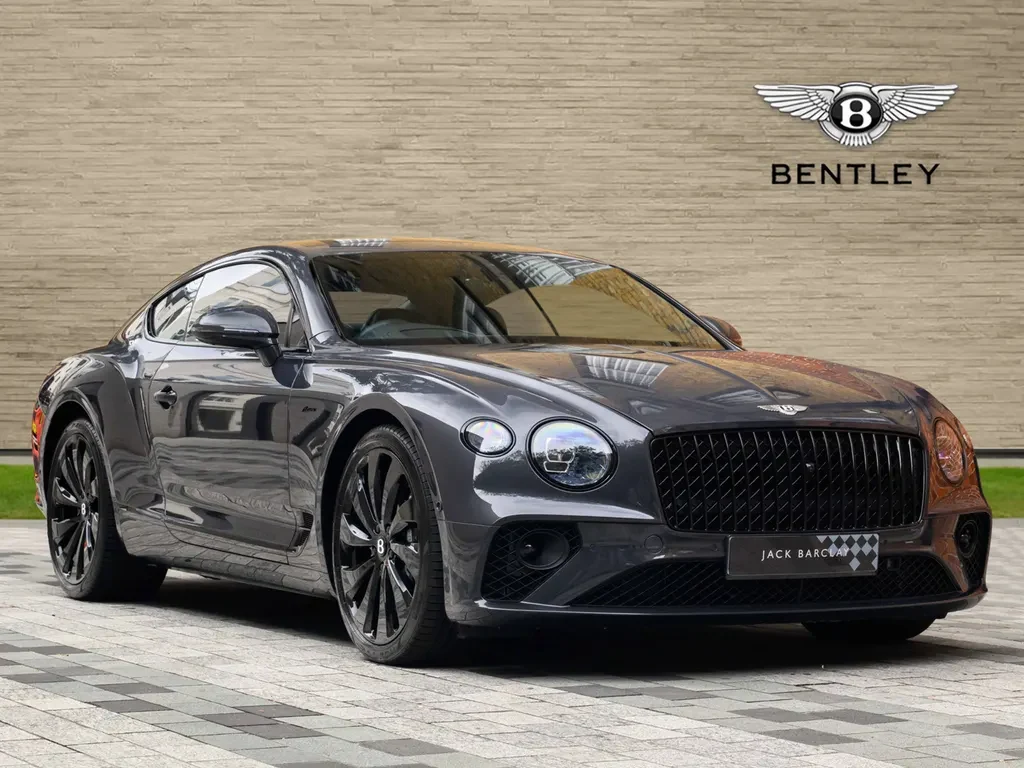 Bentley Continental GT, full-car front three-quarter view.