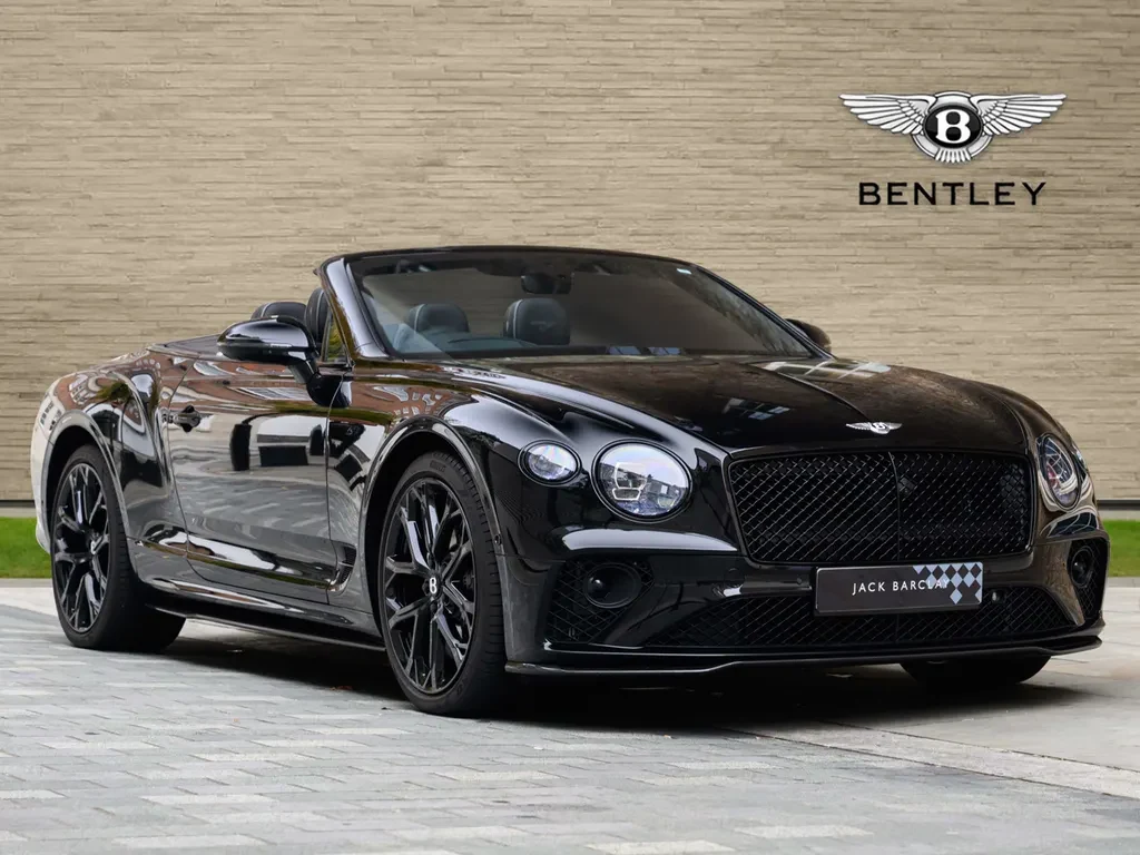 Bentley Continental GTC, full-car front three-quarter view.