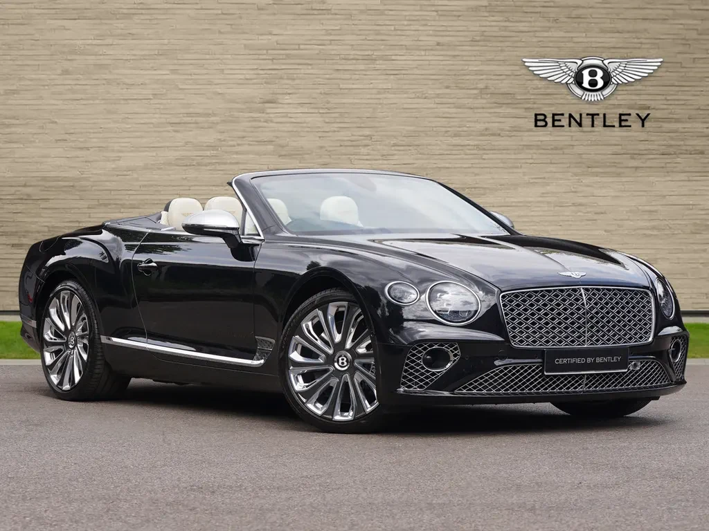 Bentley Continental GTC, full-car front three-quarter view.