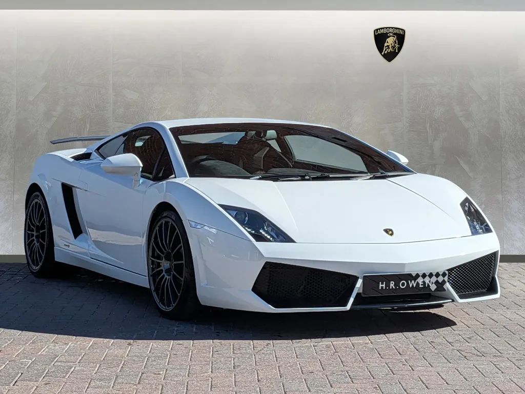 Lamborghini Gallardo, full-car front three-quarter view.