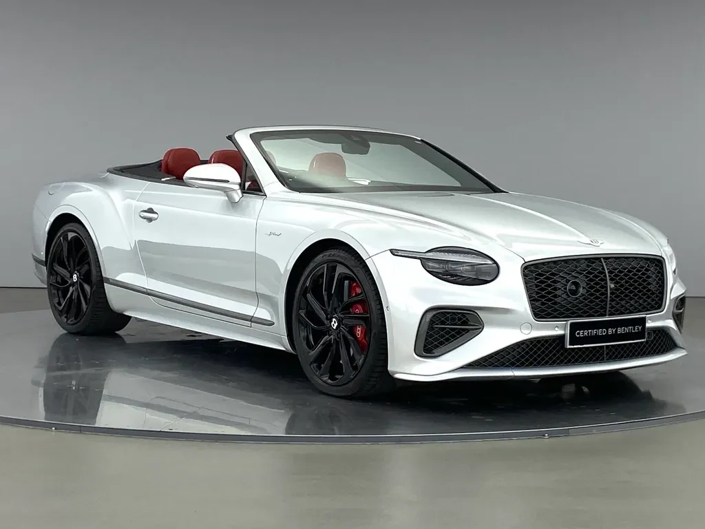 Bentley Continental GTC, full-car front three-quarter view.