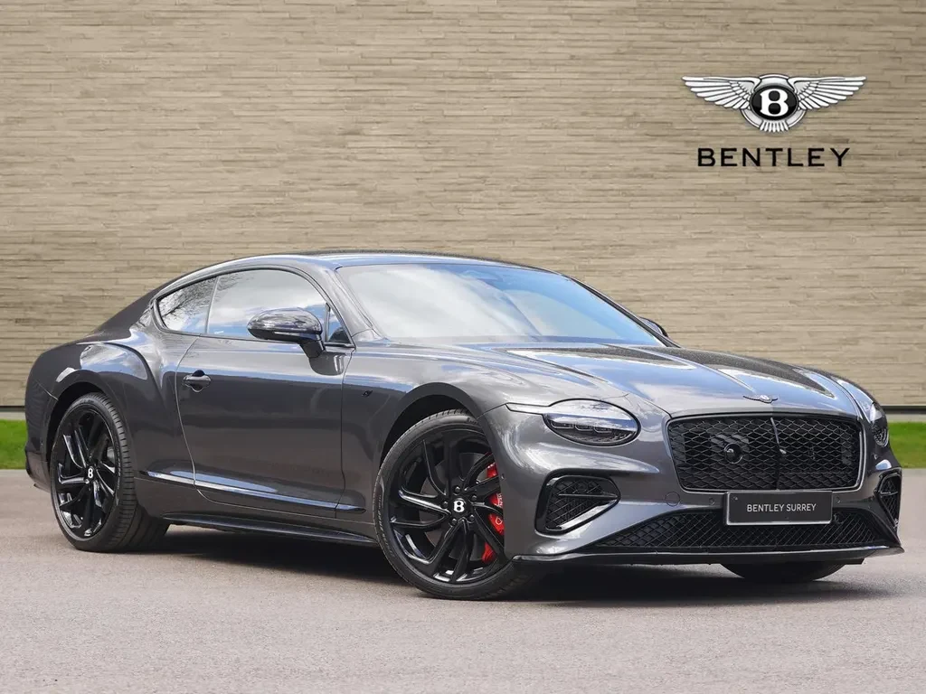 Bentley Continental GT, full-car front three-quarter view.