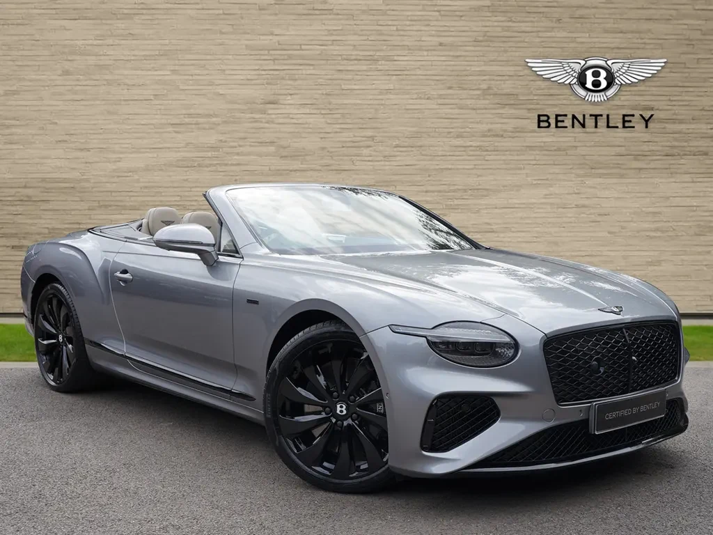 Bentley Continental GTC, full-car front three-quarter view.