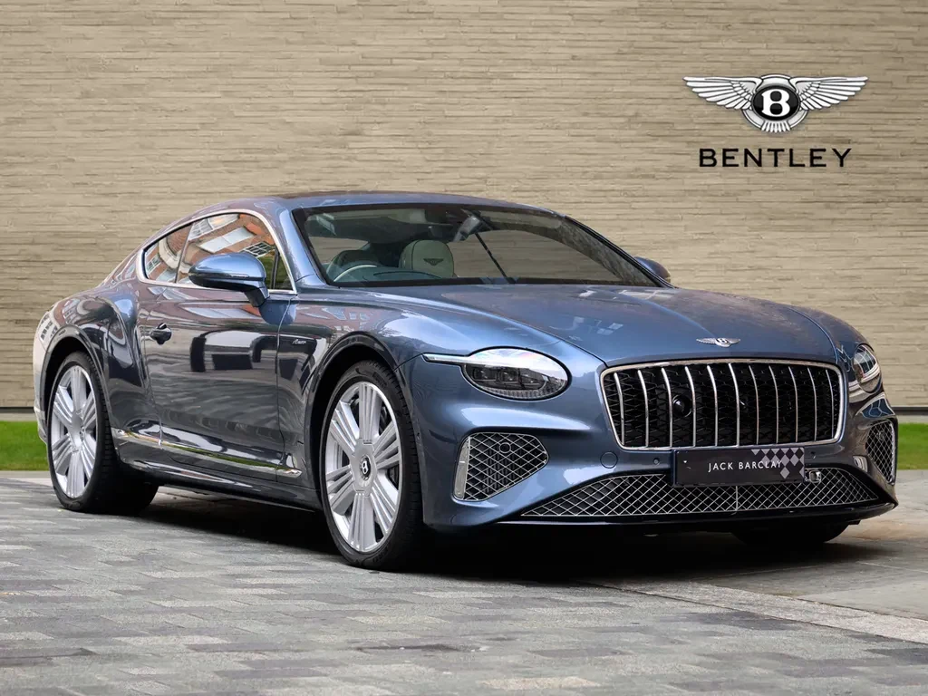 Bentley Continental GT, full-car front three-quarter view.