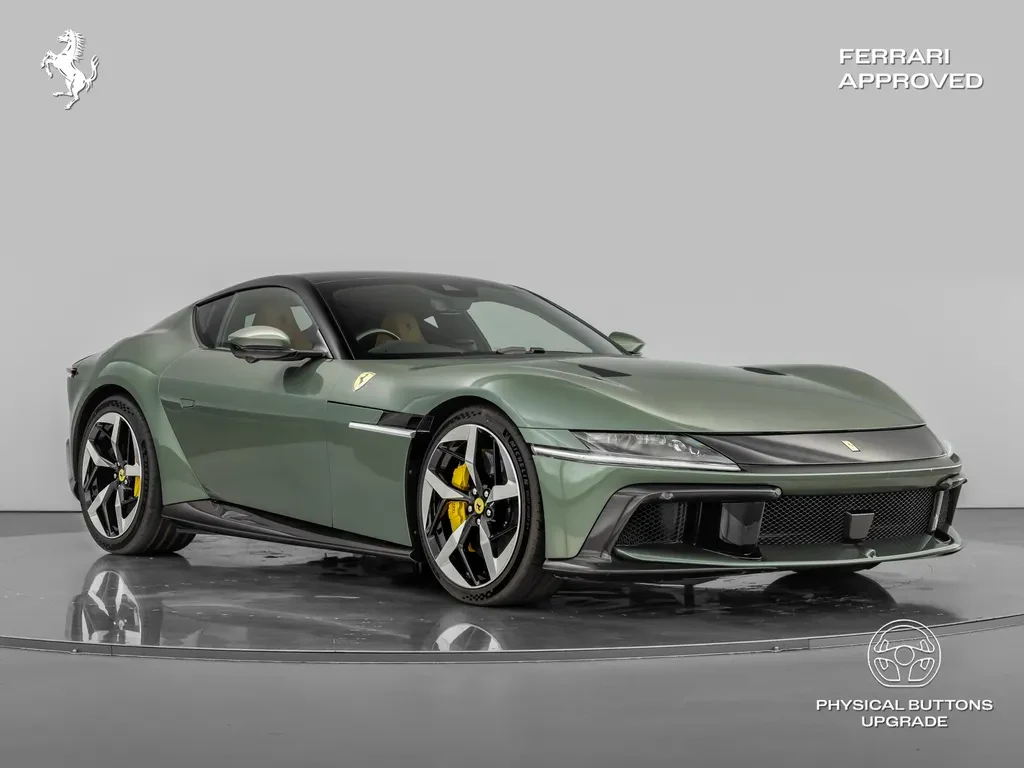 Ferrari 12Cilindri, full-car front three-quarter view.