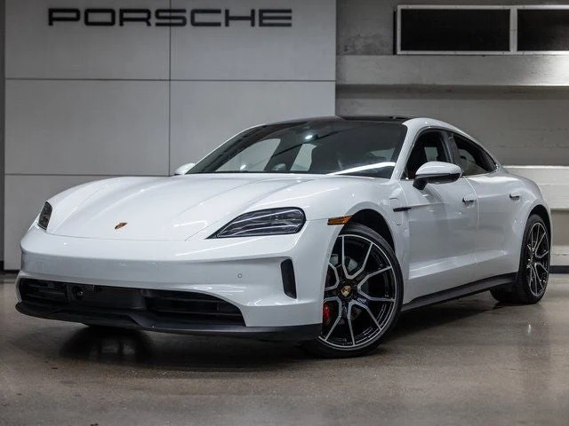 Porsche Taycan 4S (2025 Update) · white · Indigo Auto Group