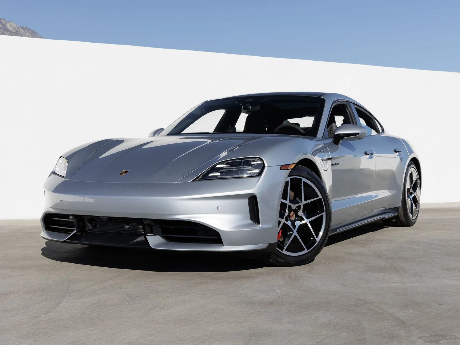 Porsche Taycan 4S (2025 Update) · Dolomite Silver Metallic · Indigo Auto Group
