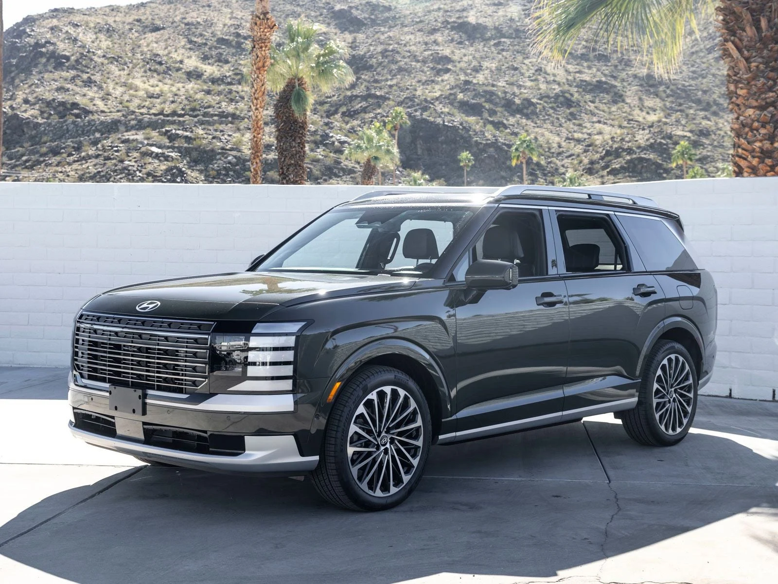 Hyundai Palisade Hybrid Calligraphy (LX3) · Titan Green · Indigo Auto Group