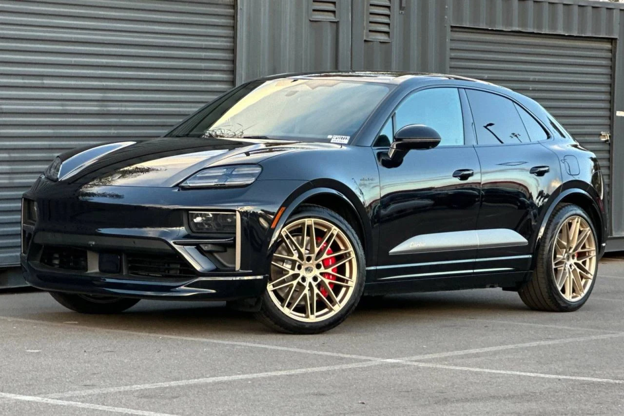 Porsche Macan Turbo Electric (XAB) · Jet Black Metallic · Indigo Auto Group