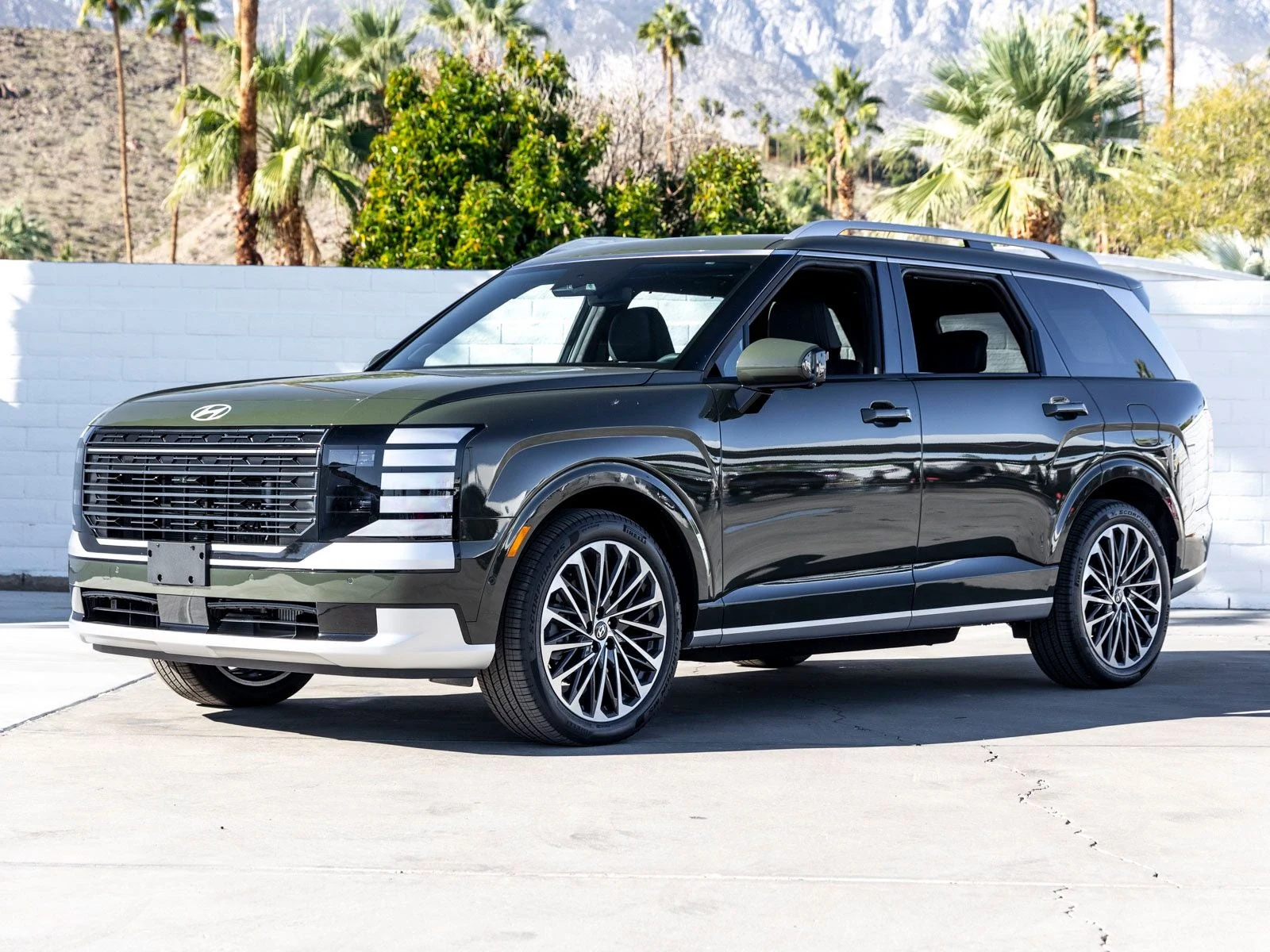 Hyundai Palisade Hybrid Calligraphy (LX3) · Titan Green · Indigo Auto Group