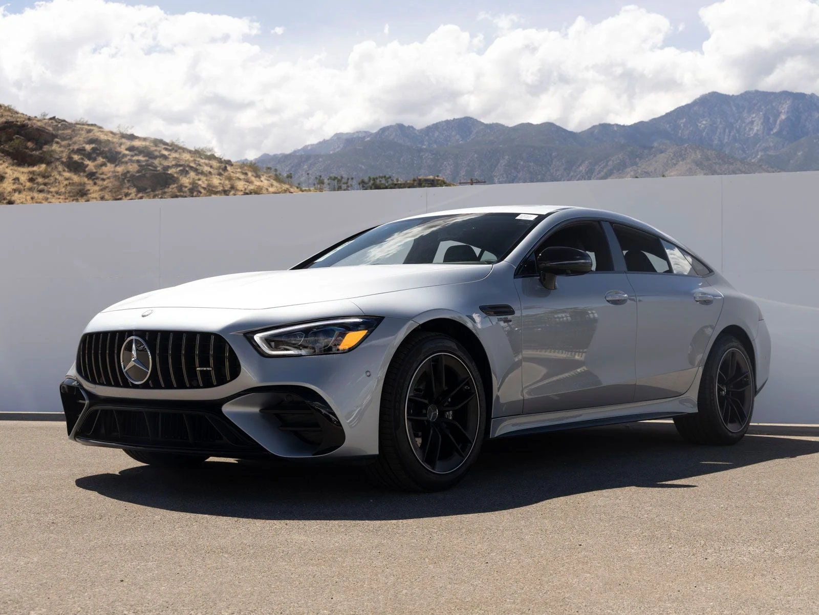 Mercedes-Benz AMG GT 53 4MATIC (X290) · Cirrus Silver Metallic · Indigo Auto Group