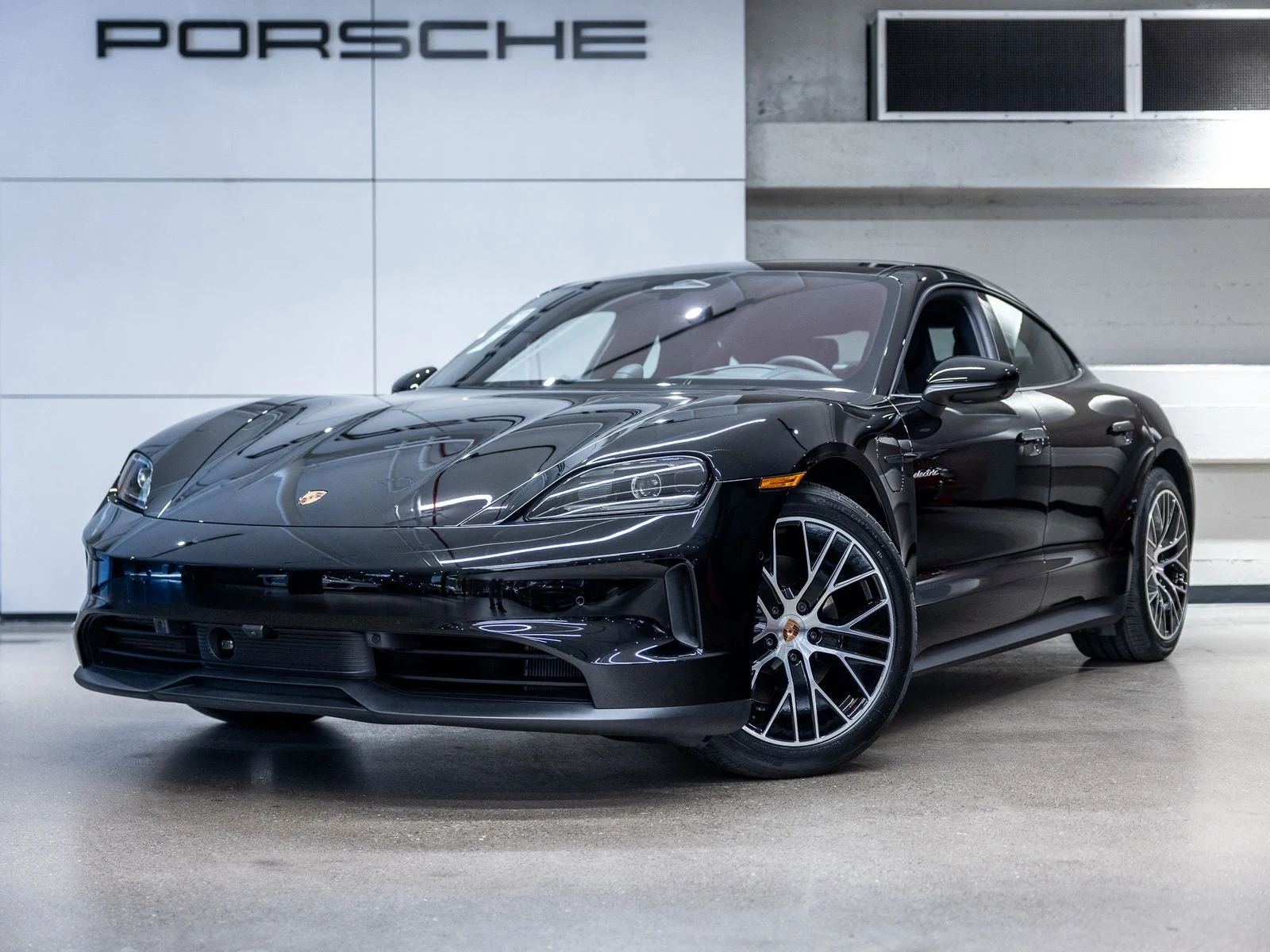 Porsche Taycan Sedan (2025 Update) · black · Indigo Auto Group
