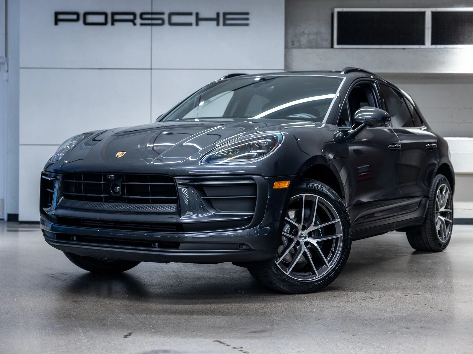 Porsche Macan (95B) · Volcano Grey Metallic · Indigo Auto Group
