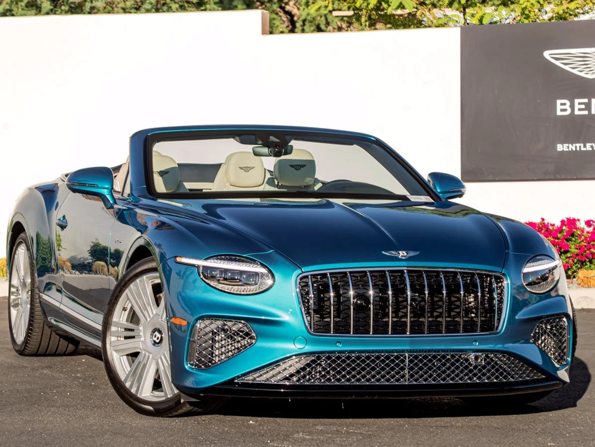 Bentley Continental GTC Azure (4th Generation) · Topaz Blue · Indigo Auto Group