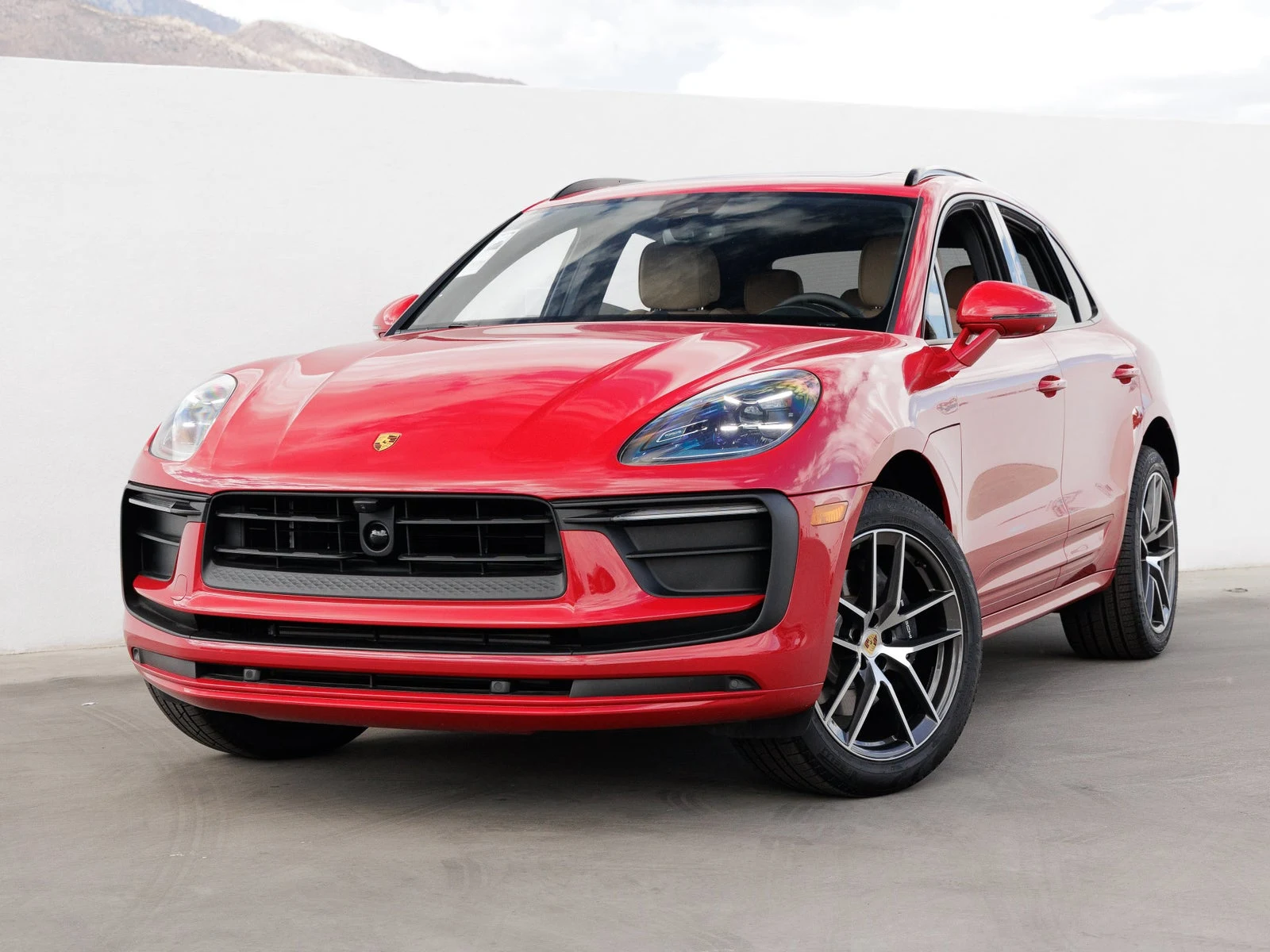 Porsche Macan (95B) · Carmine Red · Indigo Auto Group